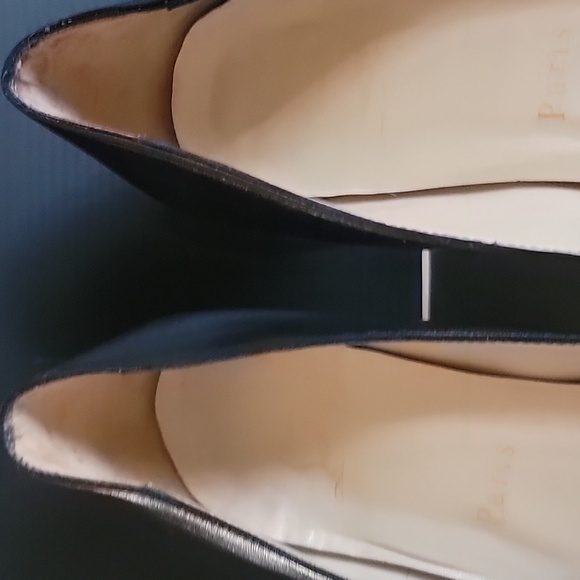 Christian Louboutin Black Kid Leather So Kate Sz 38 - Picture 3 of 16